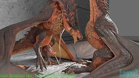 Tyrant Dragon Fluid Simulation