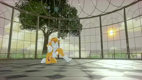 Renamon Dancing The Baddest
