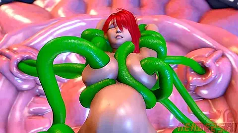 Redhead Undergoes Anal Tentacle Experiment - Triton Labs