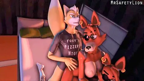 Foxy Animatronics Have Sex With The Nightguards