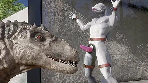 Dolphin Dino Oral Sex