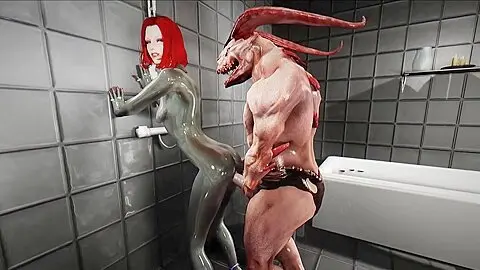Skyrim - Demon And Latex Catsuit Women