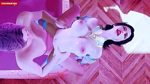 Animated Tease With A Juicy Booty - 3d Hentai Animation With Anime Hentai